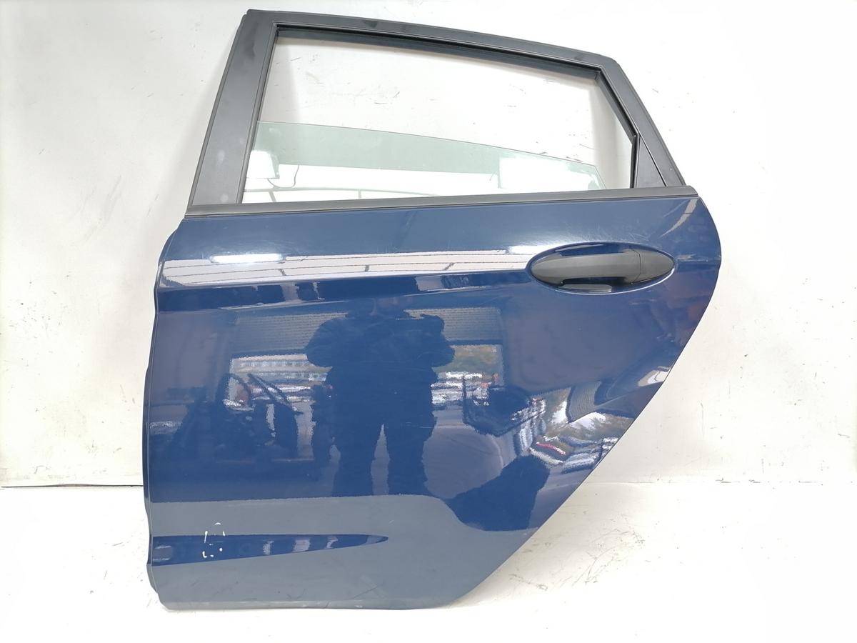 Ford Fiesta JA8 original T&uuml;r hinten links Blazer Blau Bj.2009